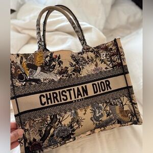 Dior book tote. As is. Used.
